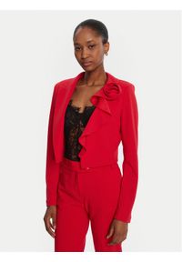 Rinascimento Bolerko CFC0126217003 Czerwony Regular Fit. Kolor: czerwony. Materiał: syntetyk #1