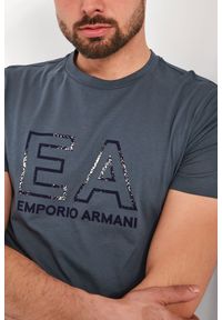 Emporio Armani - T-shirt EMPORIO ARMANI. Długość rękawa: krótki rękaw. Długość: krótkie. Wzór: nadruk #3