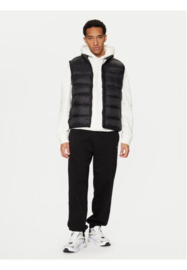 Champion Kamizelka 220343 Czarny Regular Fit. Kolor: czarny. Materiał: syntetyk