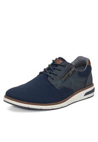 Rieker Sneakersy 11311-14 Granatowy. Kolor: niebieski. Materiał: materiał
