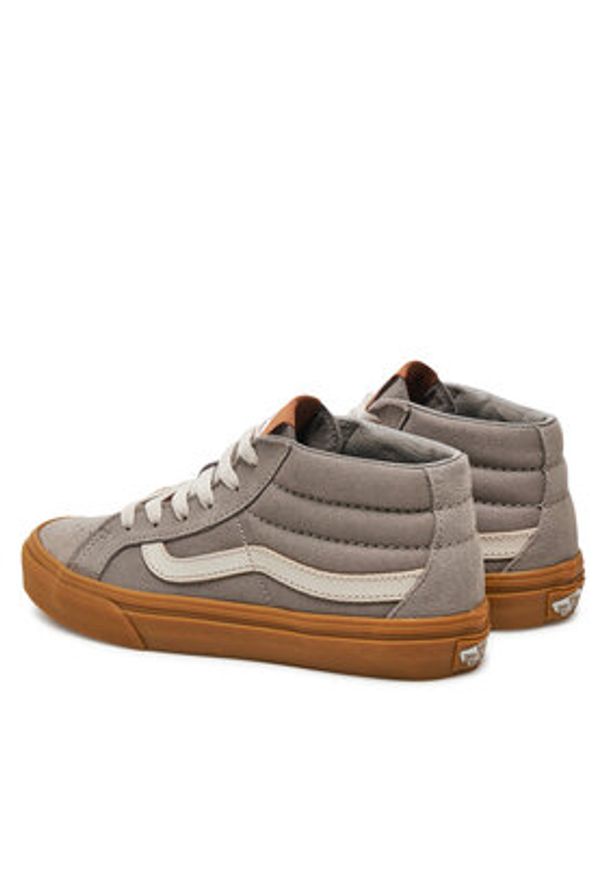 Vans Sneakersy SK8 Mid Reissue Szary. Kolor: szary. Materiał: zamsz, skóra. Model: Vans SK8