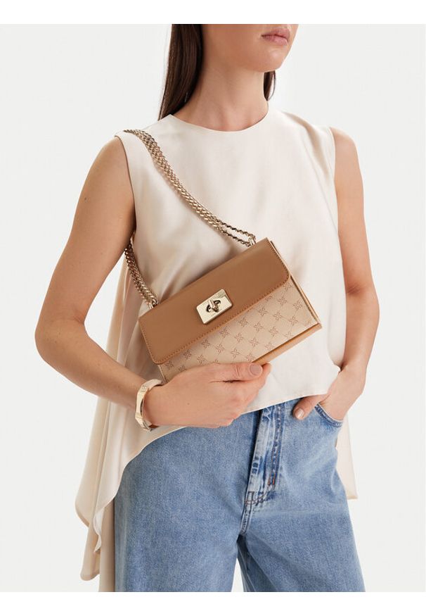 Nine West Torebka CEO-Nyxa-KY219 Beżowy. Kolor: beżowy