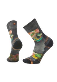 Skarpety trekkingowe Smartwool Hike Light Cushion Def Lyfe Print Crew. Kolor: wielokolorowy. Wzór: nadruk