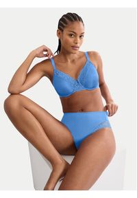 Triumph Biustonosz z fiszbiną Ladyform Soft 10224866 Niebieski. Kolor: niebieski. Materiał: syntetyk #4