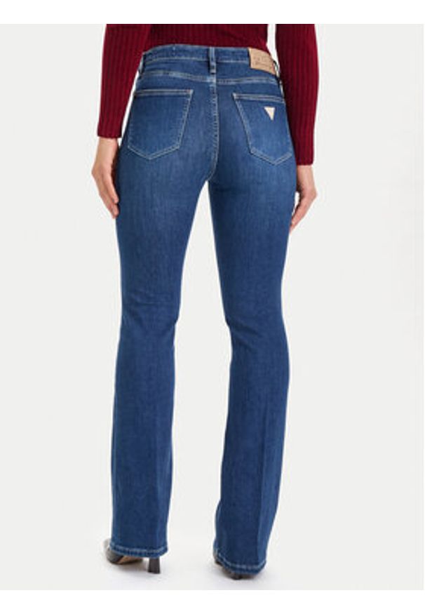 Guess Jeansy W5BA0L D4U5A Niebieski Flare Fit. Kolor: niebieski