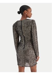 Rinascimento Sukienka koktajlowa CFC0126602003 Srebrny Slim Fit. Kolor: srebrny. Materiał: syntetyk. Styl: wizytowy #5