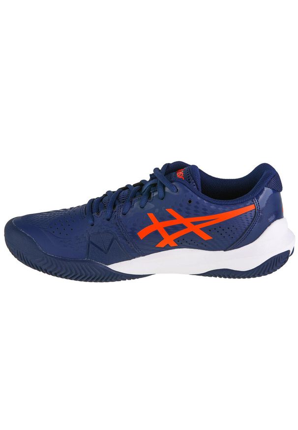 Asics - Buty do tenisa męskie, ASICS Gel-Challenger 14 Clay. Kolor: czerwony, wielokolorowy. Sport: tenis