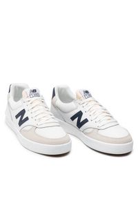 New Balance Sneakersy CT300WY3 Beżowy. Kolor: biały. Materiał: skóra #7