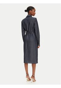 Guess Sukienka codzienna 5GGK05 7295A Granatowy Regular Fit. Okazja: na co dzień. Kolor: niebieski. Materiał: lyocell. Typ sukienki: proste. Styl: casual