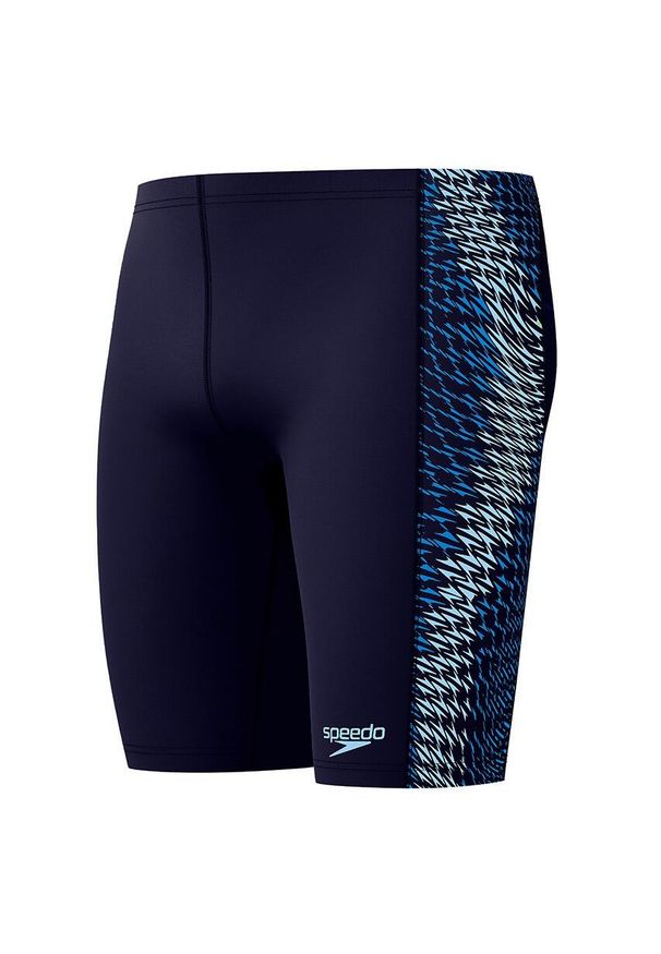 Speedo Jammer Eco Endurance+ Tech Panel Navy/Blauw. Kolor: niebieski. Materiał: materiał
