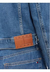 Tommy Jeans Kurtka jeansowa Trucker DW0DW22898 Niebieski Slim Fit. Kolor: niebieski. Materiał: bawełna #4