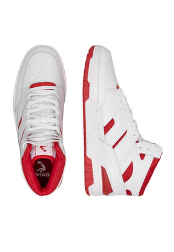 Shaq Sneakersy BREAKER MID AQ95013M-WR Biały. Kolor: biały. Materiał: skóra