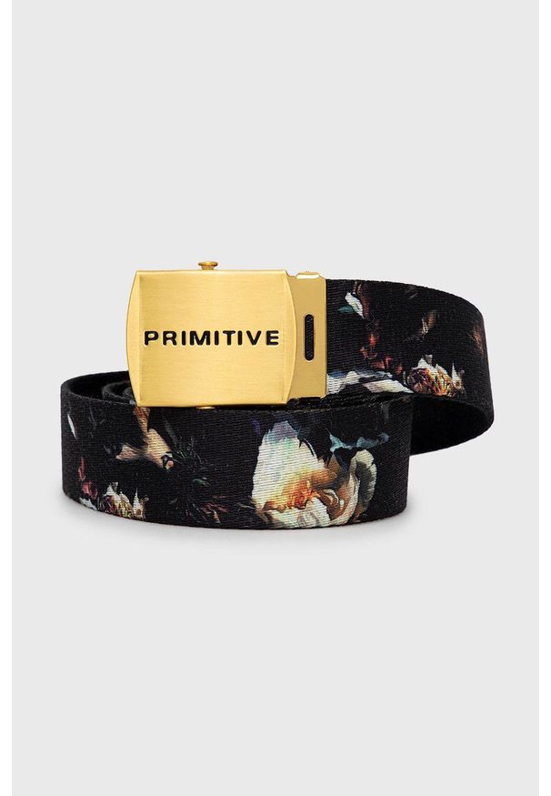 Primitive pasek Cut n Sew męski kolor czarny. Kolor: czarny