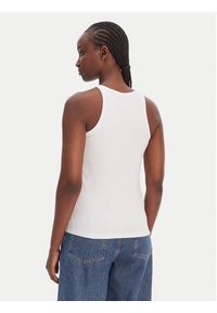 BOSS Top C_Epetite 50554664 Biały Slim Fit. Kolor: biały. Materiał: bawełna #3