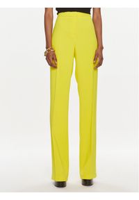 Pinko Spodnie materiałowe Hulka 100054 7624 Żółty Regular Fit. Kolor: żółty. Materiał: syntetyk