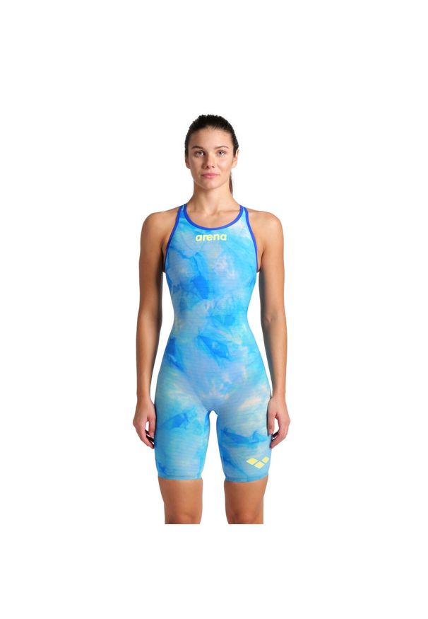 Strój Startowy damski Arena Carbon Air2 Le Cb Tie-Dye. Kolor: niebieski