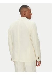Liu Jo Marynarka QA5268 T4346 Beżowy Regular Fit. Kolor: beżowy. Materiał: len