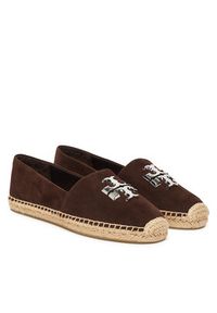 Tory Burch Espadryle Eleanor Espadrille 169623 Brązowy. Kolor: brązowy. Materiał: skóra #3