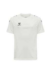 Koszulka sportowa z krótkim rękawem dziecięca Hummel Core XK Kids Poly T-Shirt. Kolor: biały. Długość rękawa: krótki rękaw. Długość: krótkie #1
