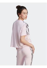 Adidas - adidas T-Shirt IL5870 Różowy Loose Fit. Kolor: różowy. Materiał: bawełna #3