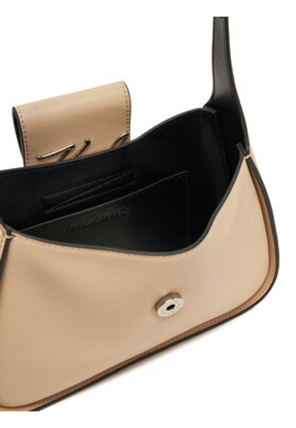 Karl Lagerfeld - KARL LAGERFELD Torebka A1W30149 Beżowy. Kolor: beżowy. Materiał: skórzane