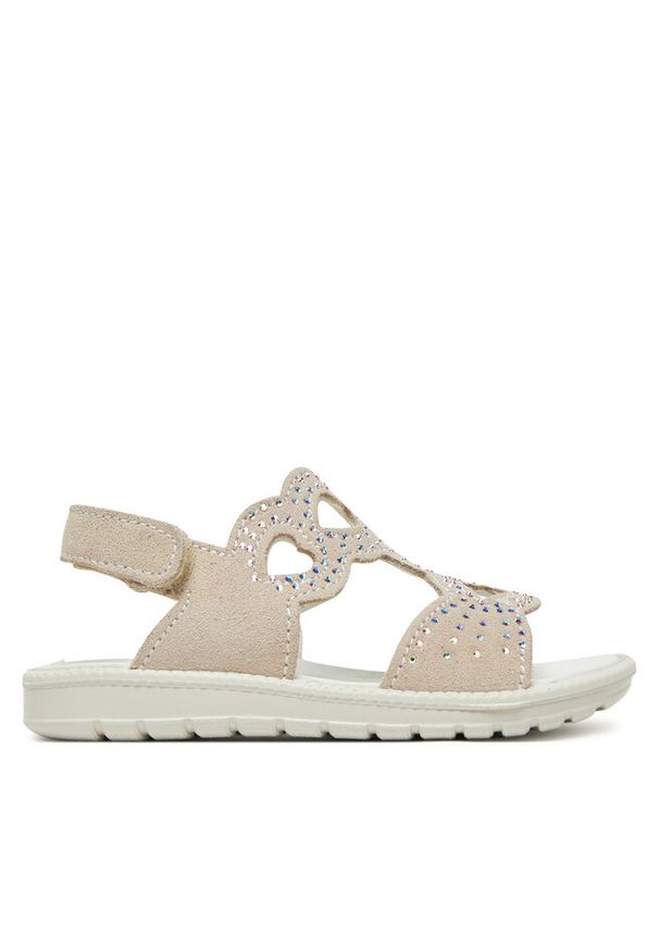 Sandały Primigi. Kolor: beżowy