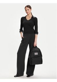 Love Moschino - LOVE MOSCHINO Plecak JC4201PP1NLN100A Czarny. Kolor: czarny. Materiał: materiał