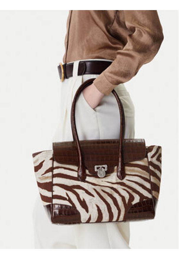 Lauren Ralph Lauren - LAUREN RALPH LAUREN Torebka 431969469001 Brązowy. Kolor: brązowy