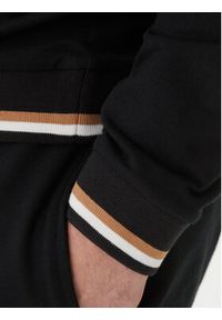 BOSS Bluza Iconic 50554836 Czarny Regular Fit. Kolor: czarny. Materiał: bawełna #4
