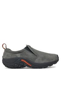 Merrell Półbuty Jungle Moc J65685 Szary. Kolor: szary. Materiał: skóra, zamsz