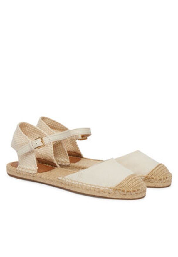 Lauren Ralph Lauren - LAUREN RALPH LAUREN Espadryle 802982888003 Biały. Kolor: biały. Materiał: materiał