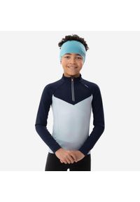 INOVIK - Koszulka do narciarstwa biegowego dla dzieci Inovik XC S TS 100. Kolor: niebieski. Materiał: poliester, materiał, elastan. Sport: narciarstwo #1