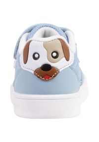 Buty Kappa Pio M Sneakers Jr 280023M 6510 niebieskie. Okazja: na co dzień. Zapięcie: rzepy. Kolor: niebieski. Materiał: syntetyk, guma. Szerokość cholewki: normalna. Wzór: paski #6