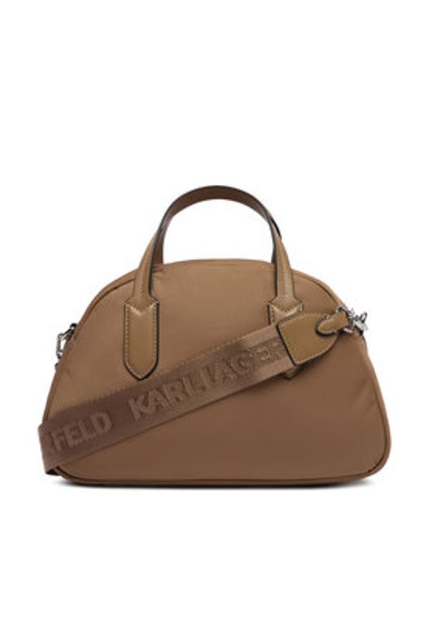 Karl Lagerfeld - KARL LAGERFELD Torebka B1W30015 Brązowy. Kolor: brązowy. Materiał: skórzane