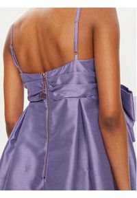 Fracomina Sukienka koktajlowa FQ24SD1005W71101 Fioletowy Regular Fit. Kolor: fioletowy. Materiał: syntetyk. Styl: wizytowy #4