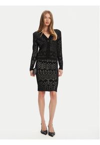 Marciano Guess Spódnica ołówkowa 5YGD16 5877Z Czarny Slim Fit. Kolor: czarny. Materiał: wiskoza #3