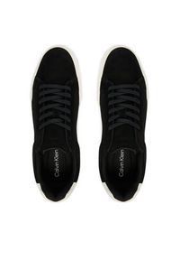 Calvin Klein Sneakersy Chunky Cupsole Laceup Su YM0YM01453 Czarny. Kolor: czarny. Materiał: zamsz, skóra #6