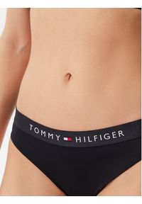 TOMMY HILFIGER - Tommy Hilfiger Dół od bikini UW0UW04120 Czarny. Kolor: czarny. Materiał: syntetyk