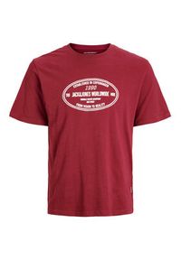 Jack & Jones - Jack&Jones T-Shirt York 12283800 Czerwony Relaxed Fit. Kolor: czerwony. Materiał: bawełna #6