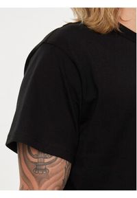 Versace Jeans Couture T-Shirt 76GAHL01 Czarny Regular Fit. Kolor: czarny. Materiał: bawełna #3