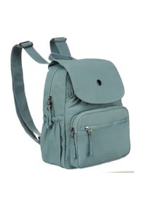 Plecak damski Peterson PTN CSM-13 niebieski. Kolor: niebieski. Materiał: poliester. Styl: casual