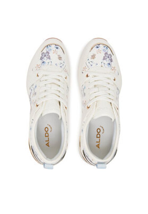 Aldo Sneakersy Ducie 13917586 Biały. Kolor: biały. Materiał: skóra