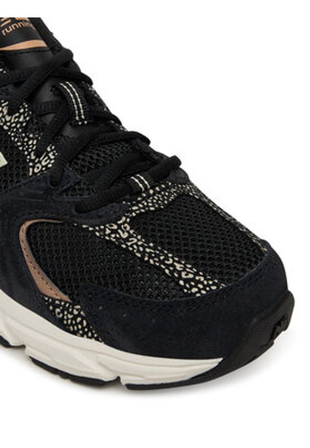 New Balance Sneakersy U530CRB Czarny. Kolor: czarny. Materiał: skóra, zamsz