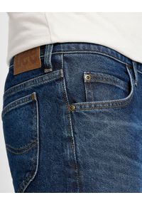 Lee - LEE MĘSKIE SPODNIE JEANSOWE RIDER MIDNIGHT BLUE 112355792