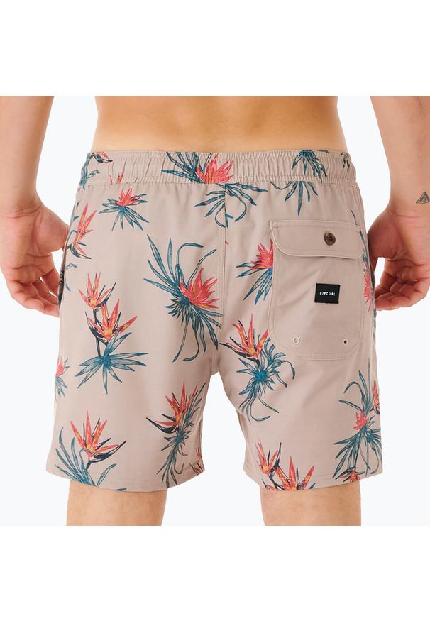 Spodenki męskie Rip Curl Paradiso Volley 5067. Kolor: beżowy