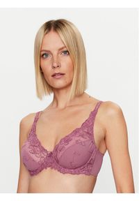 Hunkemöller Biustonosz z fiszbiną Diva 202605 Fioletowy. Kolor: fioletowy. Materiał: syntetyk