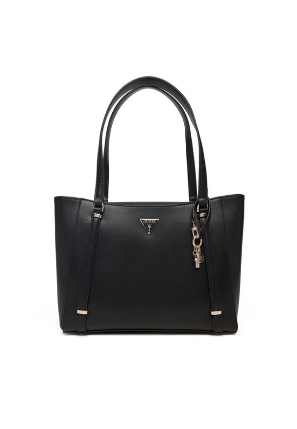 Guess Torebka Daryna II HWVG72 08230 Czarny. Kolor: czarny. Materiał: skórzane