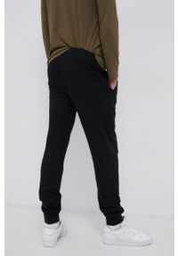 Diadora - Spodnie. Kolor: czarny. Wzór: gładki #4