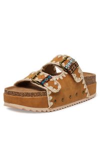 DeeZee Klapki LB-P1684 Brązowy. Kolor: brązowy. Materiał: syntetyk, materiał #7