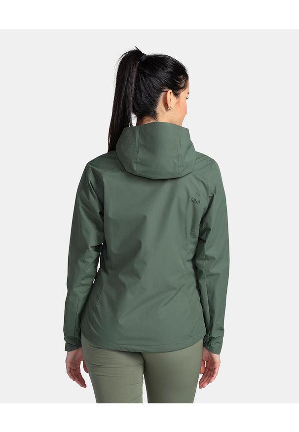 Damska kurtka outdooroowa Kilpi SONNA-W. Kolor: zielony. Materiał: softshell. Sport: turystyka piesza